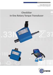 CheckStar Rotary Torque Transducer CheckStar Rotary Torque Transducer